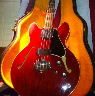 Vintage 1968 Gibson EB2C Bass Guitar ★