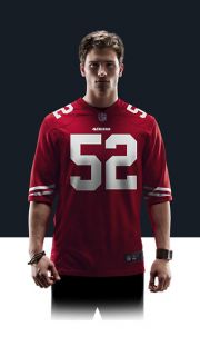  NFL San Francisco 49ers (Patrick Willis) Mens Football 