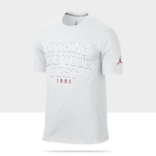 Tee shirt Jordan  Nothing Like Your First  pour Homme 527138_100_A