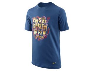 Tee shirt de football FC Barcelona Core pour Garçon (8 15 ans)