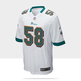 NFL Miami Dolphins (Karlos Dansby) Mens American Football Away Game 