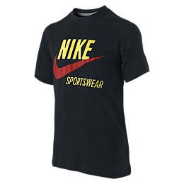 Tee shirt Nike NSW pour Garçon (8 15 ans) 395482_010_A