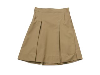 Genuine Girls kick pleat skirt   khaki   size 7 16