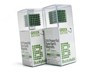 Limited Edition Green Buckyballs 216 Piece Magnetic Set – 2 Pack