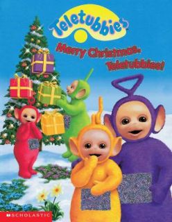 Merry Christmas, Teletubbies by Andrew Davenport 1999, Hardcover 