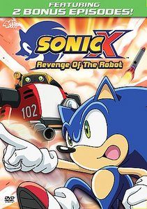 Sonic X   Vol. 7 Revenge of the Robot DVD, 2005, Edited