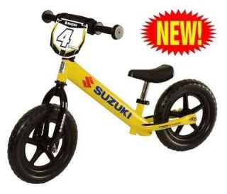 SUZUKI STRIDER ST 3 No Pedal Balance Bike Ricky Carmichael NIB NOW IN 