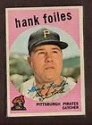 1959 Topps Mantle XMAS Rack Pack Phillies Pitcher Hank Foiles Bennie 