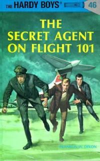 The Secret Agent on Flight 101 Vol. 46 by Franklin W. Dixon 1967 