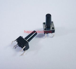 50pcs 6x6x12mm tactile push button switch momentary tact from china