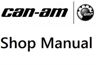 2008 & 2009 Can Am Spyder Roadster GS SM5 SE5 Shop Repair Manual