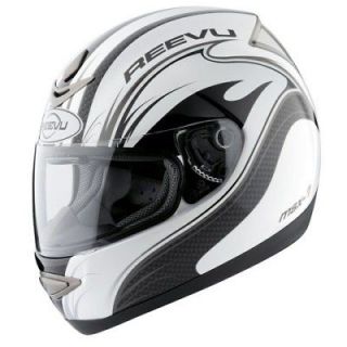 Reevu DOT Motorcycle Motorbike Rear Vision helmet sz L Graffic MSX1 R