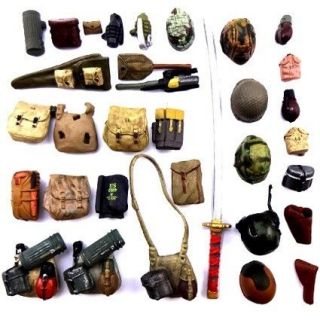Lot 33 Accessories For 1/18 21st Century Toys Ultimate Soldier WWII 