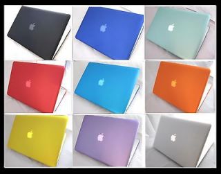 11 Colors Rubberized Hard Case Cover for Apple Macbook Pro 15 15.4 