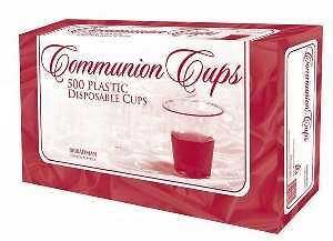 Communion Cup   Disposable   1 3/8 inches   Package of 500   NEW