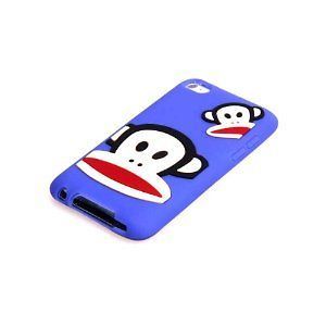 Paul Frank Monkey Case for Ipod Touch 4th Generation   Purple