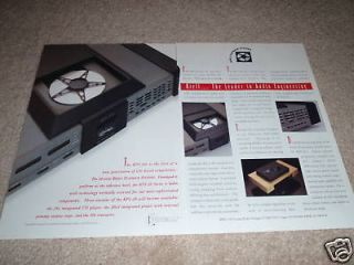 krell 20i cd player ad from 1995 2 pages awesome