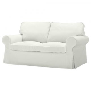 Ikea Ektorp 2 seat Sofa cover Blekinge White loveseat slipcover New 