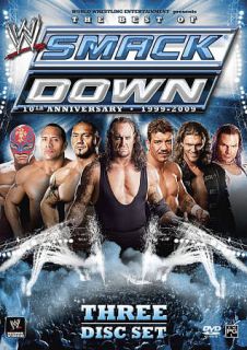 WWE The Best of Smackdown   10th Anniversary 1999 2009 DVD, 2009, 3 