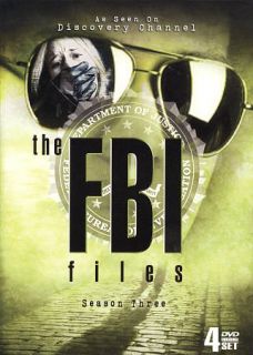 The FBI Files Season Three DVD, 2009, 4 Disc Set