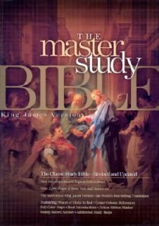 KJV Master Study Bible by Holman Bible Staff 2001, Hardcover