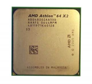 AMD Athlon 64 X2 4800 2.5 GHz Dual Core ADO4800DDBOX Processor