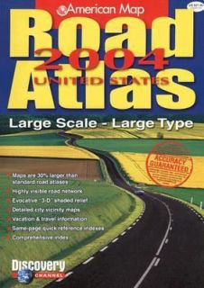 United States Road Atlas 2004 by American Map Corporation Staff 2003 