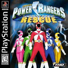 Power Rangers Lightspeed Rescue Sony PlayStation 1, 2000