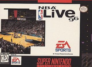 NBA Live 96 Super Nintendo, 1996
