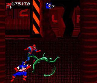 Venom   Spider Man Separation Anxiety Super Nintendo, 1995