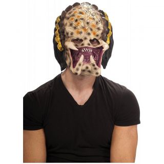 Predator 3/4 Mask Adult Mens Latex Vinyl Halloween Costume Accessory