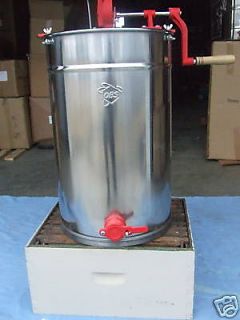 honey extractor 3 frame stainless beekeeping  205 99 19 
