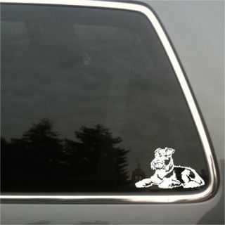 Airedale Terrier vinyl decal,Airedale​,Welsh Terrier,Otterh​ound 