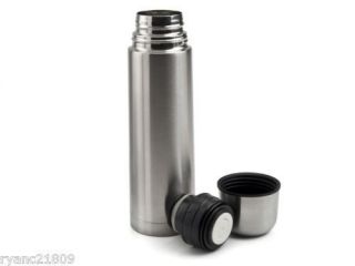 lot of 2 vacuum stainless steel bottle thermos 16 oz