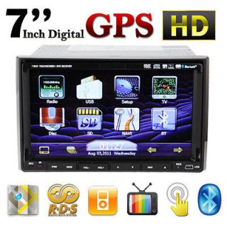 Newly listed Cool 7 Double DIN Indash Car DVD Player GPS Navigation 
