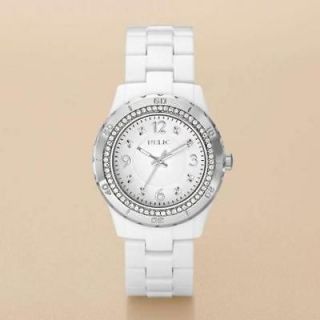 relic by fossil bella white resin womens watch zr11898 one