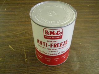 NOS Ford Anti Freeze Can 1950s Oil Can Fairlane Thunderbird 1957 