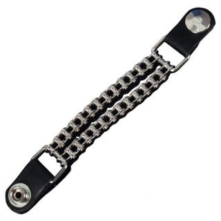bike chain quality leather cool new biker vest extender time