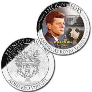 John F. Kennedy The Kennedy Family~America​n Mint Commemorative 
