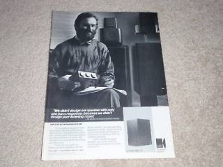 Newly listed KEF Reference 102 Speaker Ad, Article, 1987, 1 page