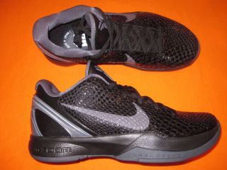 Nike Zoom Kobe VI shoes mens sneakers new 429659 013 black grey