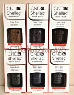 CND Shellac UV Gel   Sets of Winter Collection 2012+TOP+BASE[Ship In 