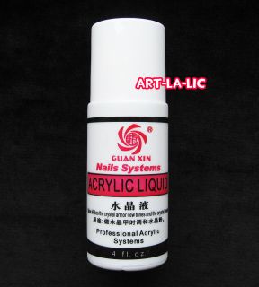 Professional Nail Art System Acrylic Powder Liquid 75ml / 4oz Acrylic 