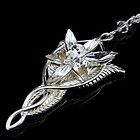 LOTR Leaf pin Gandalf Brooch Arwen Evenstar Necklace