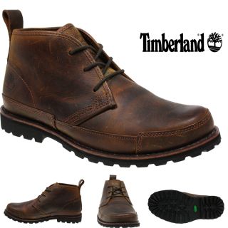 MENS TIMBERLAND 23170 EARTHKEEPER BROWN LEATHER CHUKKA LACE ANKLE 