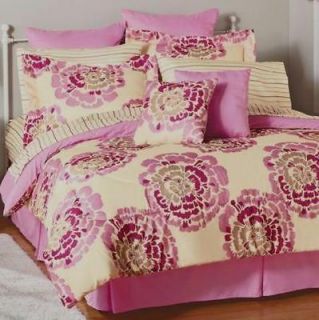   QUEEN 14pc BED SET COMFORTER SHEETS PILLOWS WINDOW WHOLE ROOM $139