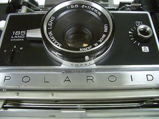 Original RARE Polaroid 185 Land Camera f=114mm Mamiya Sekor New Never 