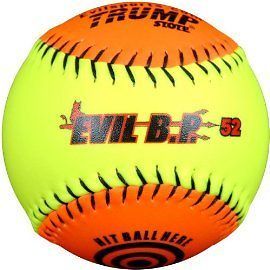 Trump Evil BP52 53/300 Core Batting Practice Softballs 12 Two Dozen