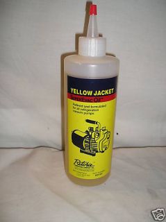 yellow jacket 93191 superevac vacuum pump oil time left $