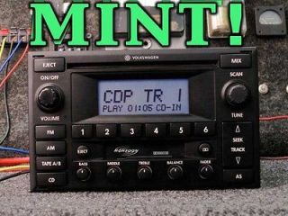 VW MONSOON CD DISC TAPE PLAYER STEREO RADIO JETTA GOLF PASSAT 00 01 02 